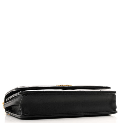 Chanel Lambskin Quilted Chanel 19 Wallet On Chain WOC Black 4 of 14