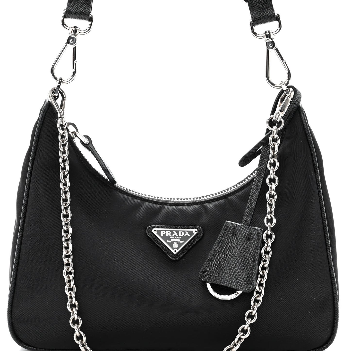 Nylon Re-Edition 2005 Shoulder Bag Black