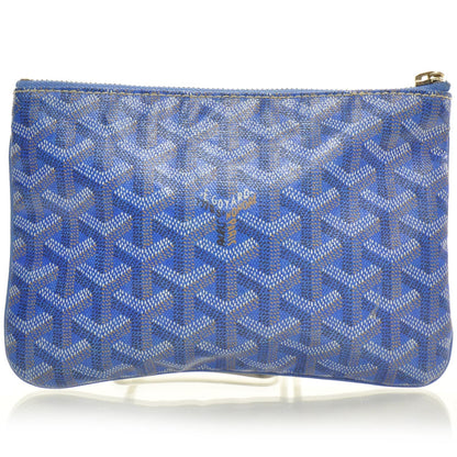 Goyard Goyardine Senat Pochette PM Blue 2 of 6