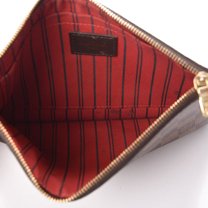 Louis Vuitton Damier Ebene Neverfull MM GM Pochette 5 of 8