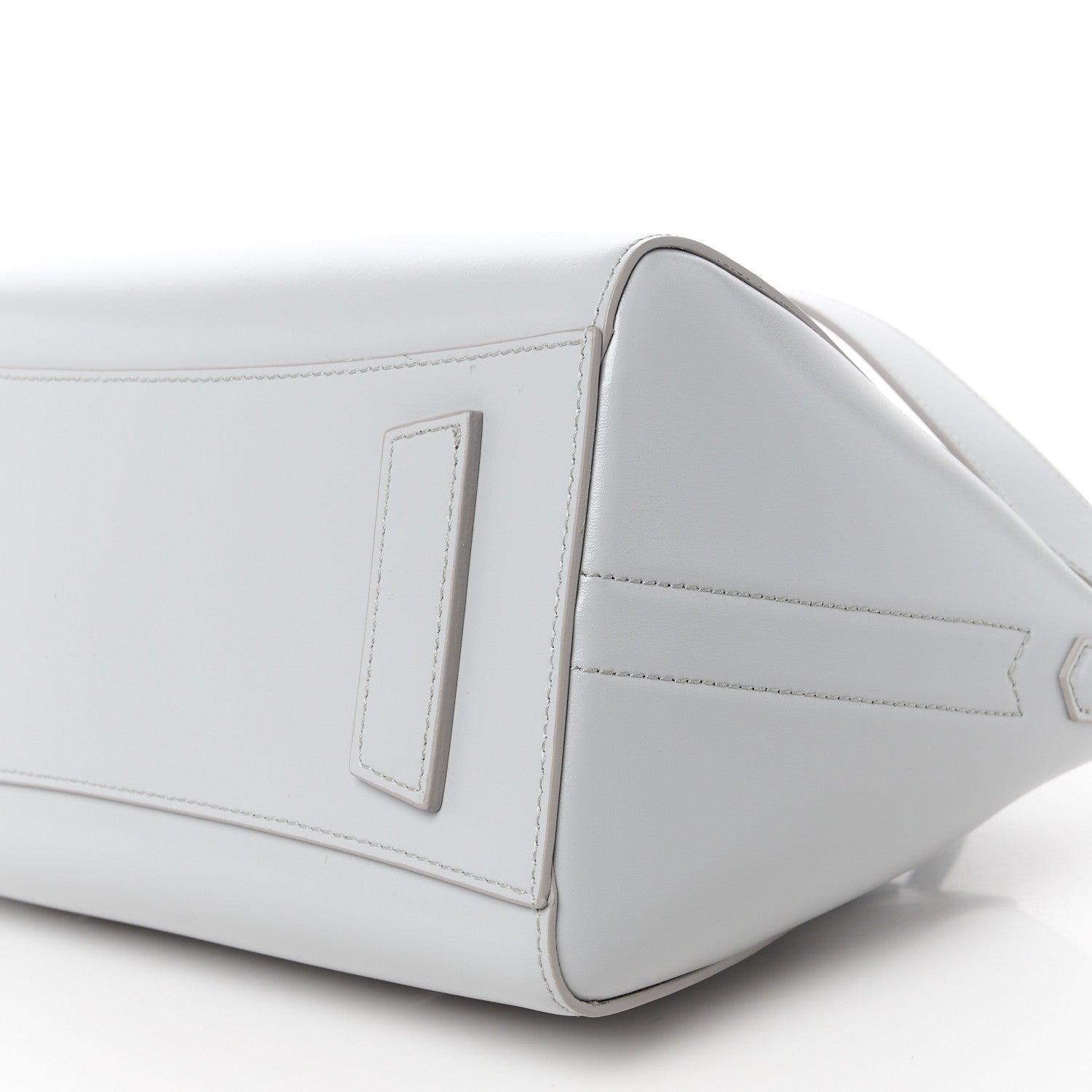 Givenchy Box Calfskin Small Lock Antigona Shoulder Bag Light Grey 10 of 10