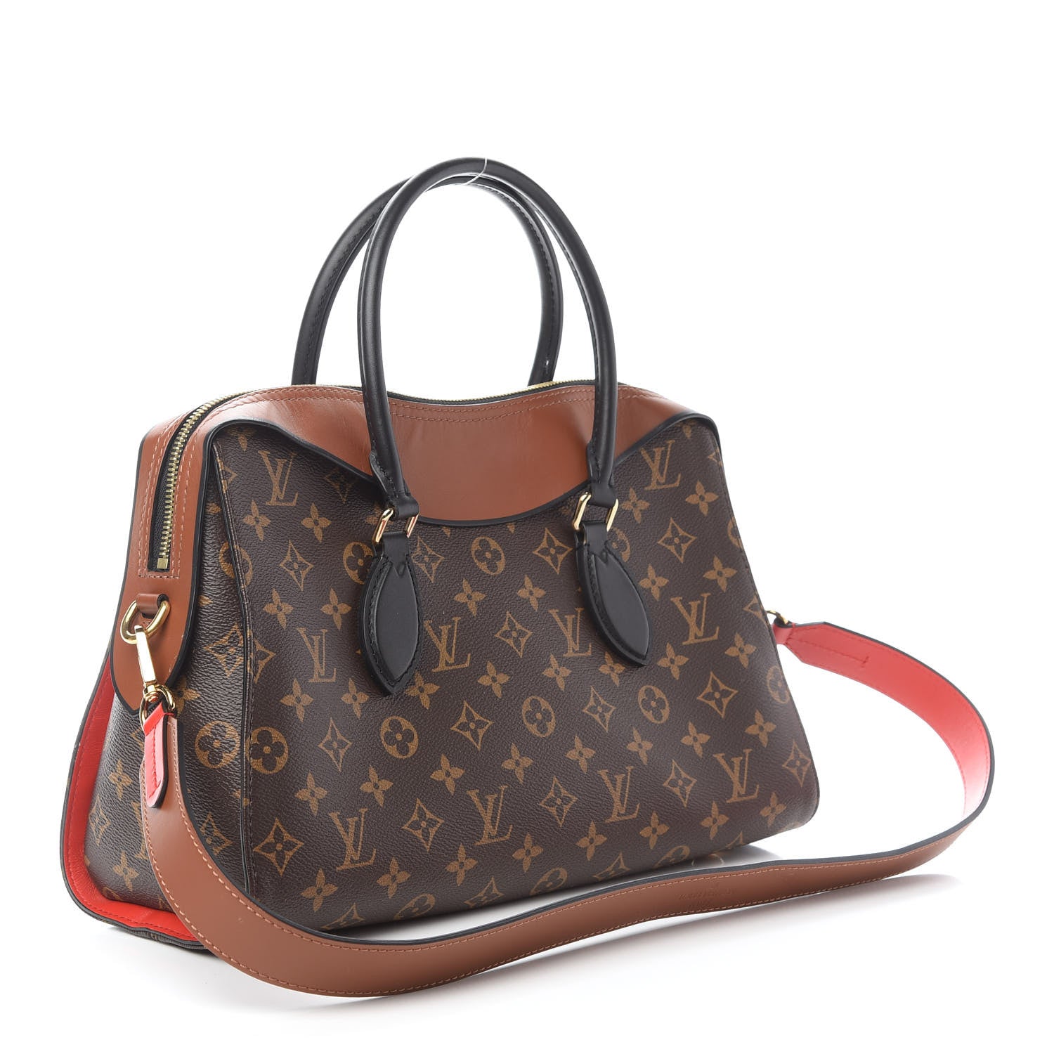 Louis Vuitton Monogram Tuileries Caramel Rouge 3 of 12