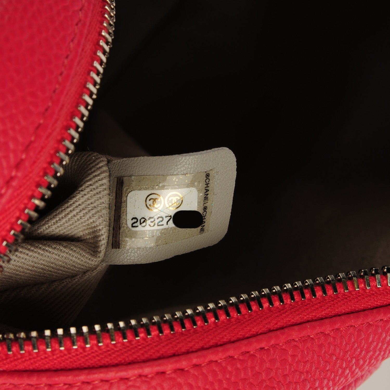 Chanel Caviar Quilted Medium Easy Flap Coral 7 of 8