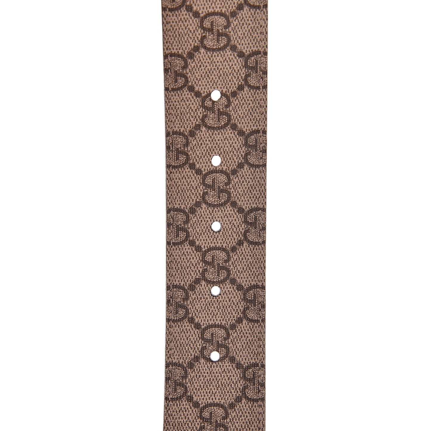 GG Supreme Monogram Selleria Calfskin Interlocking G 40mm Belt 90 36 Beige Ebony Cocoa