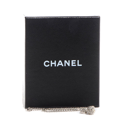 Chanel Crystal Ball CC Necklace Silver 6 of 6