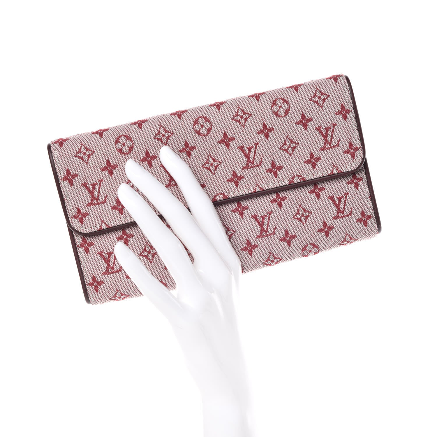 Louis Vuitton Mini Monogram Porte Tresor International Wallet Cherry 2 of 7