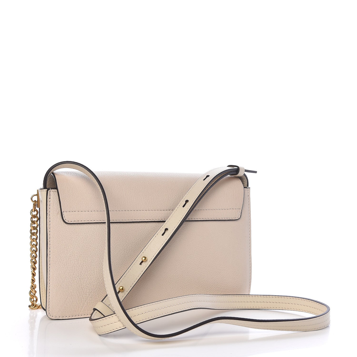 Chloe Goatskin Small Faye Shoulder Bag Tan 3 of 12