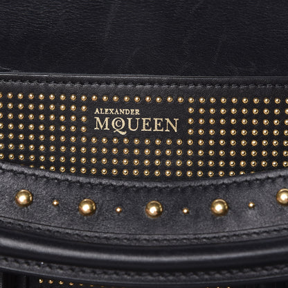 Alexander McQueen Calfskin Studded Large Heroine Black 6 of 24
