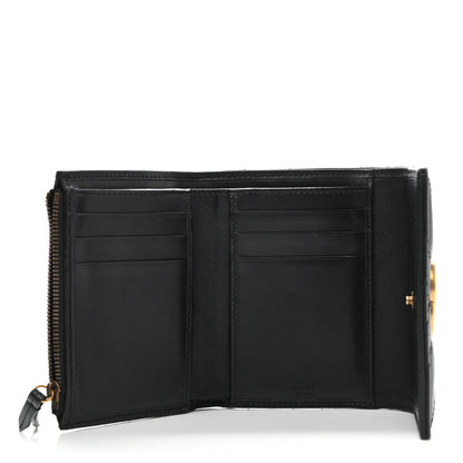 Gucci Calfskin Matelasse GG Marmont Wallet Black 5 of 11