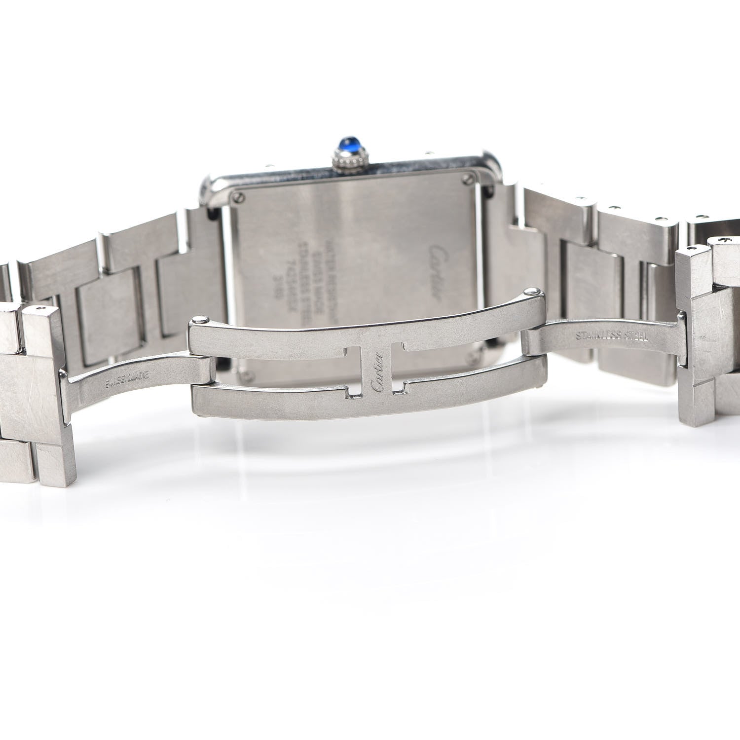 Cartier Stainless Steel 27mm Tank Solo Quartz Watch 4 of 5