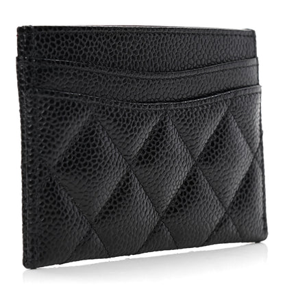 Chanel Caviar Quilted Card Holder Black 2 of 4