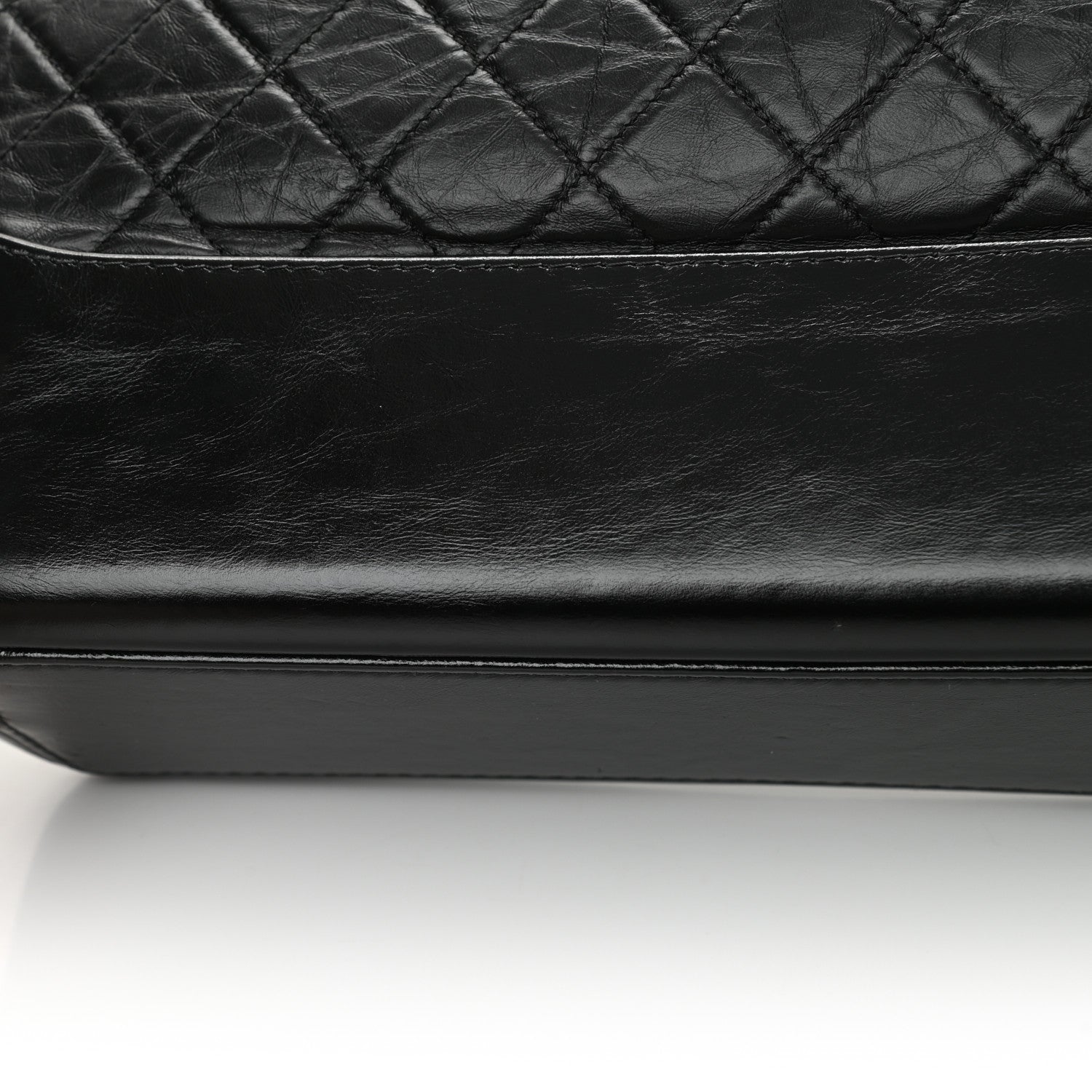 Chanel Aged Calfskin Quilted Maxi Gabrielle Hobo Black 10 of 13