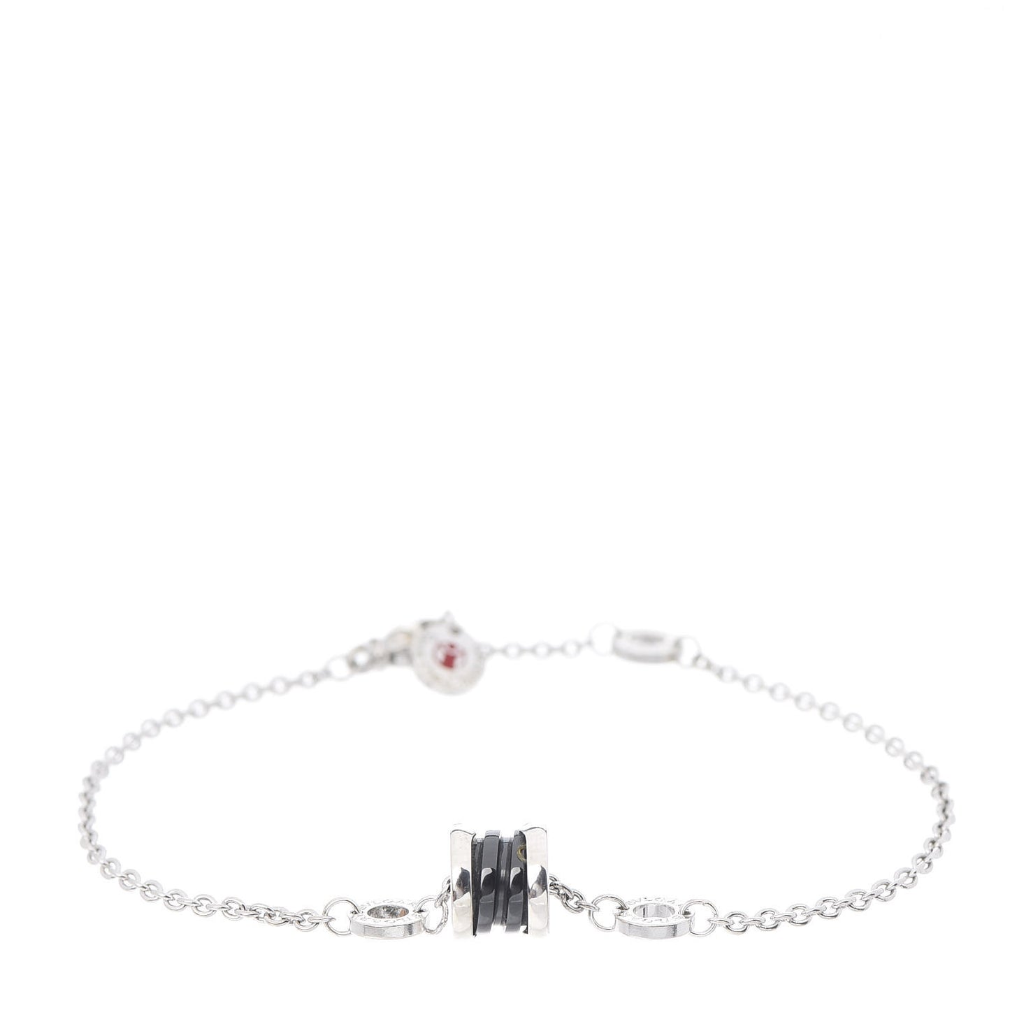Sterling Silver Black Ceramic Save the Children Bracelet SM