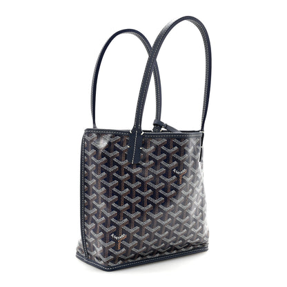Goyard Goyardine Reversible Mini Anjou Blue Marine 5 of 17