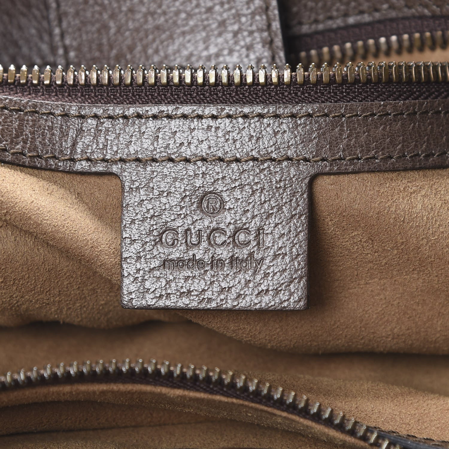 Gucci GG Supreme Monogram Bengal Vertical Tote Beige Yard 5 of 9