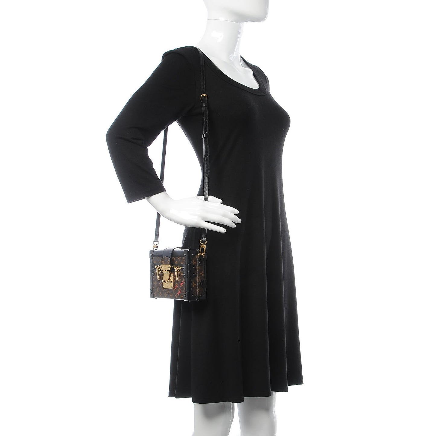 Monogram Petite Malle Black