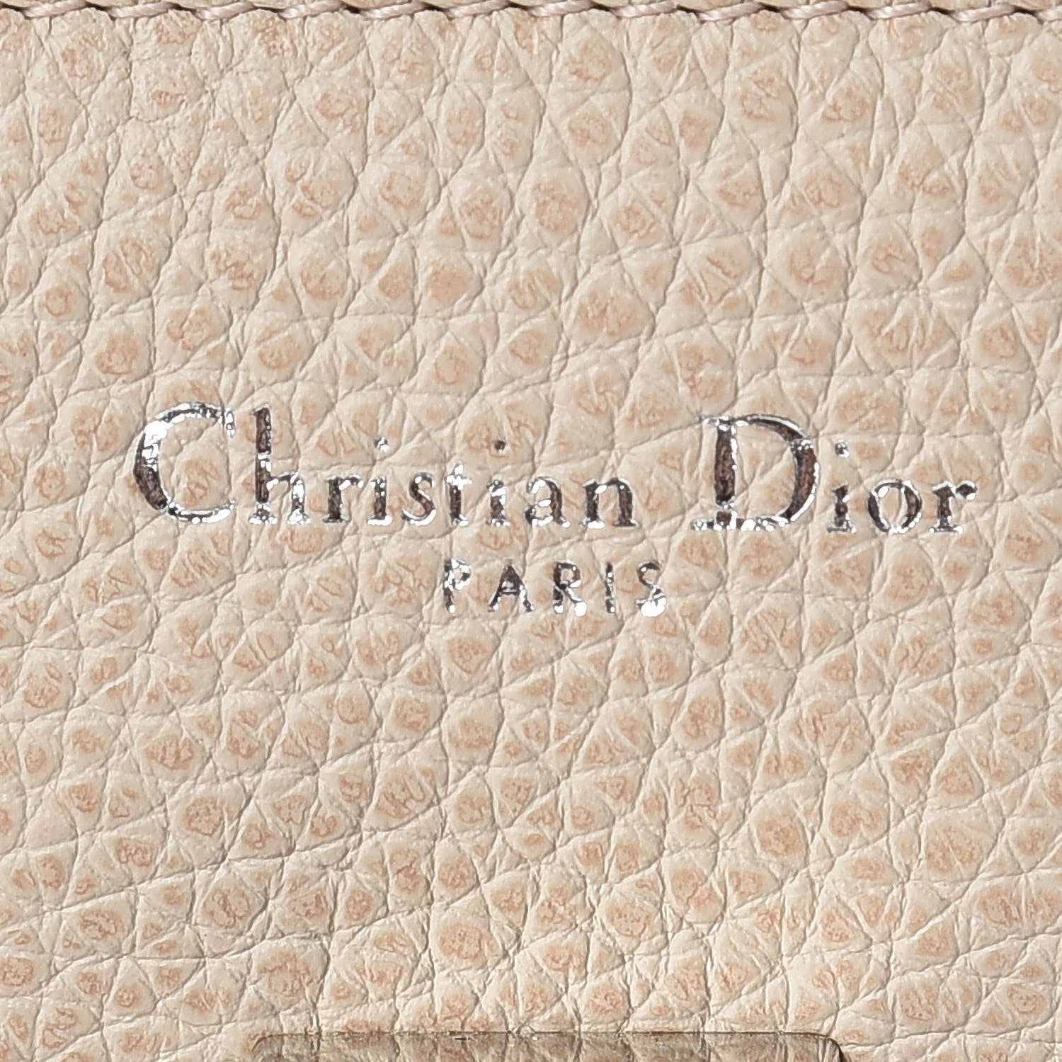 Christian Dior Grained Calfskin Medium Diorever Flap Tapioca 8 of 18