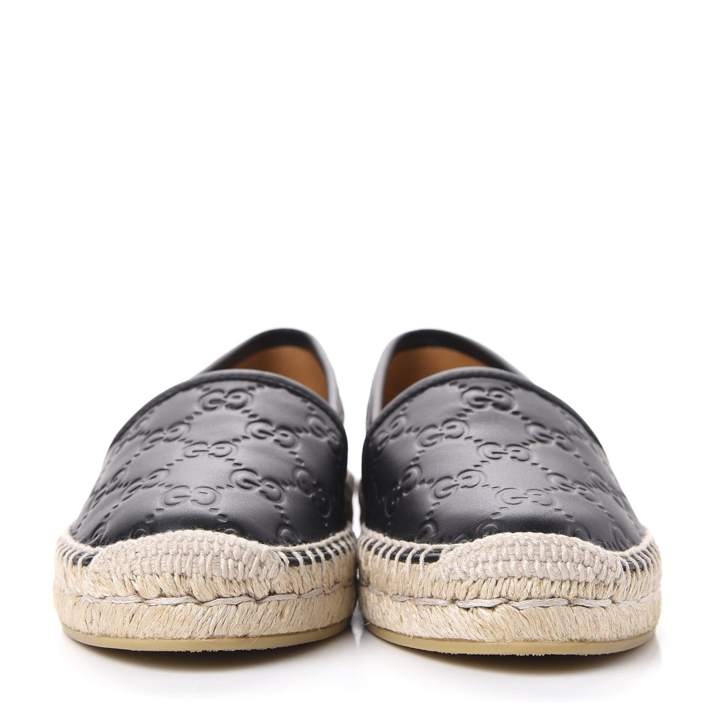 Guccissima Signature Espadrilles 35 Black
