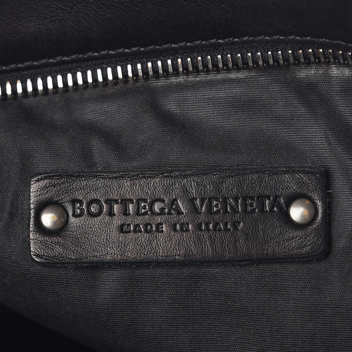 Nappa Intrecciato Crossbody Bag Nero Black