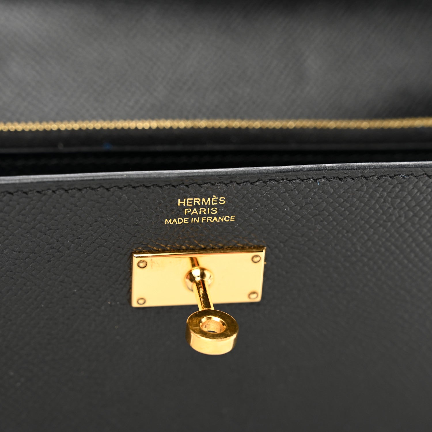 Hermes Epsom Kelly Longue Wallet Black 6 of 10
