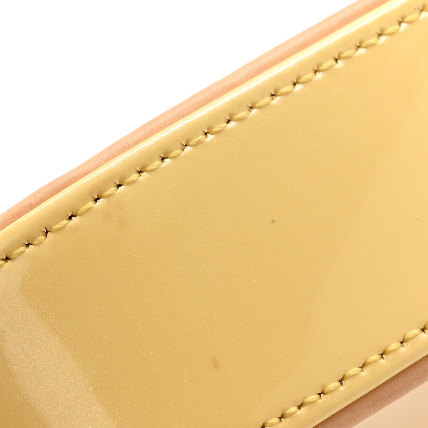 Louis Vuitton Metallic Vernis Valentine Mini Pochette Accessories Banana Fizz 7 of 10