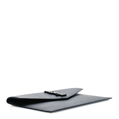 Saint Laurent Grain De Poudre Uptown Pouch Black 4 of 8