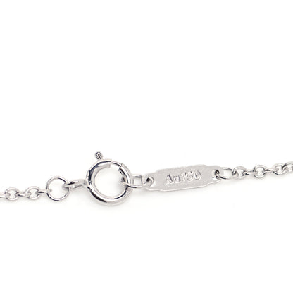 Tiffany 18K White Gold Diamond Atlas Bar Pierced Bracelet 4 of 5
