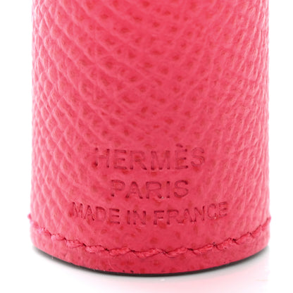 Hermes Epsom Lipstick Case Rose Extreme 3 of 5