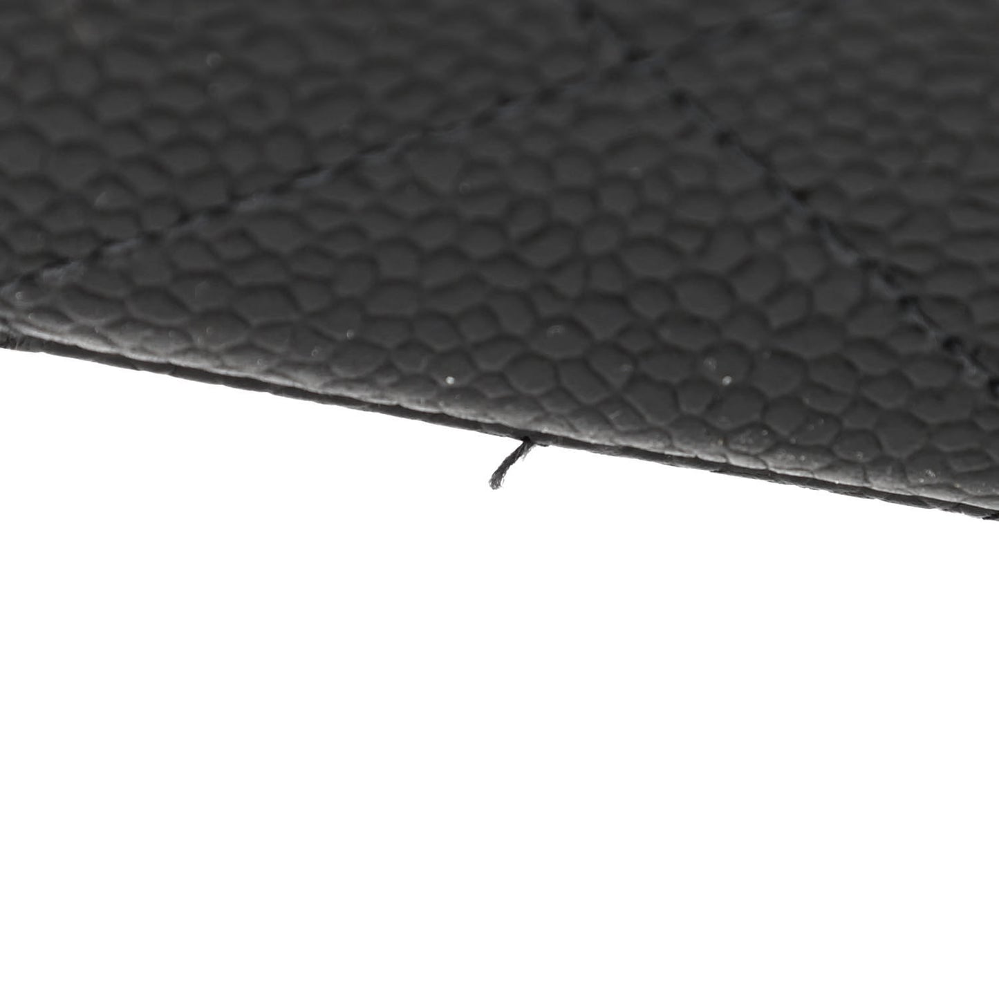 Caviar Jumbo Single Flap Black