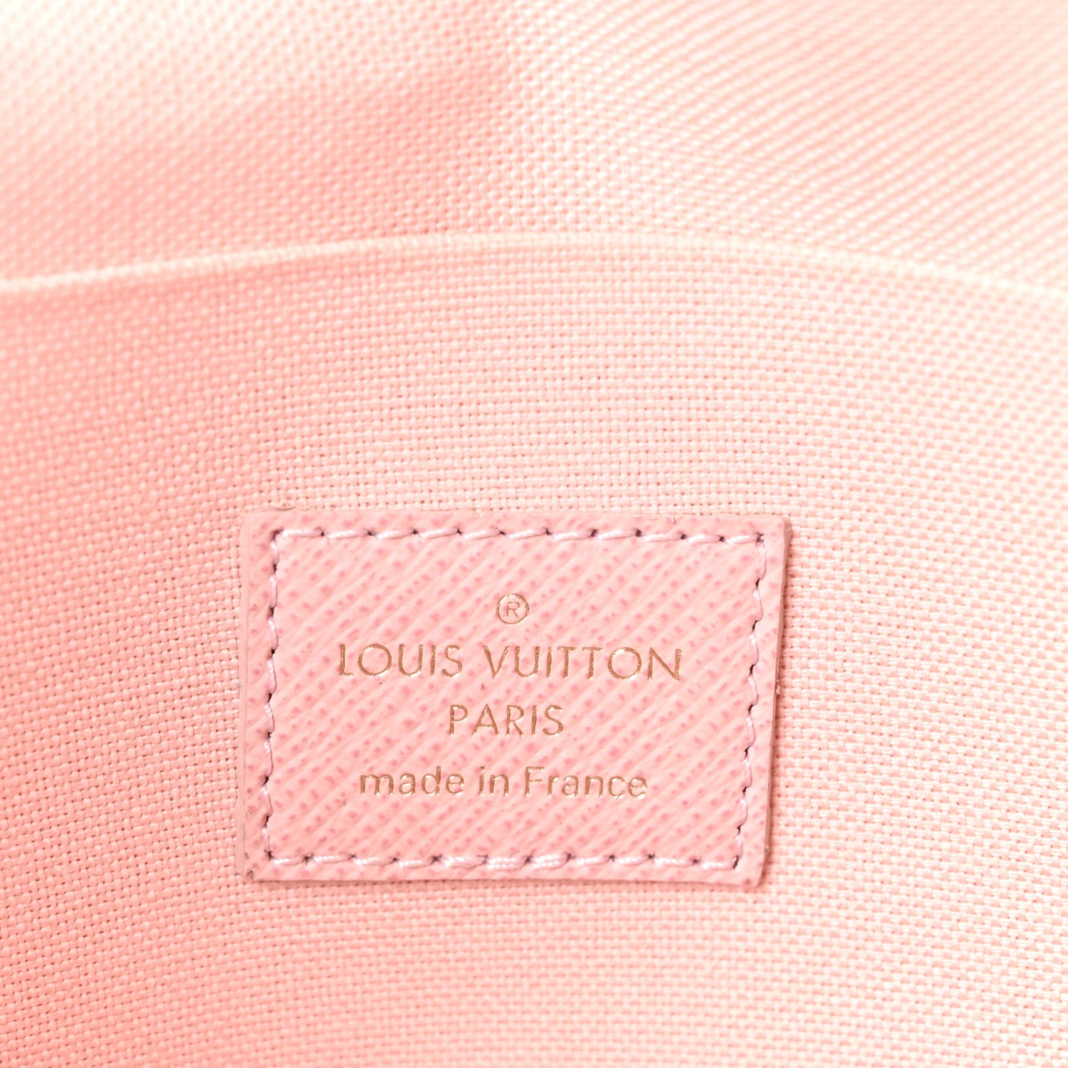Louis Vuitton Damier Azur Pochette Felicie Chain Wallet Rose Ballerine 7 of 10