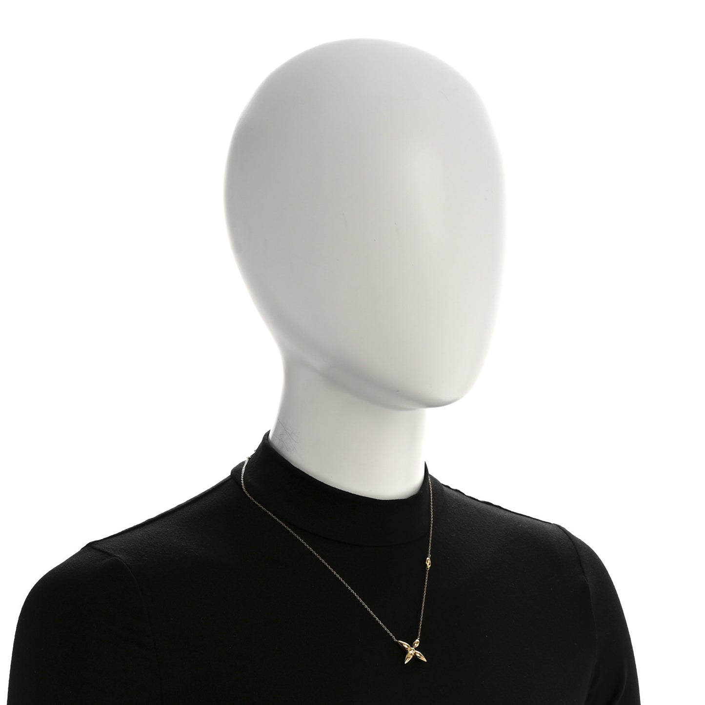 Metal Louisette Necklace Gold