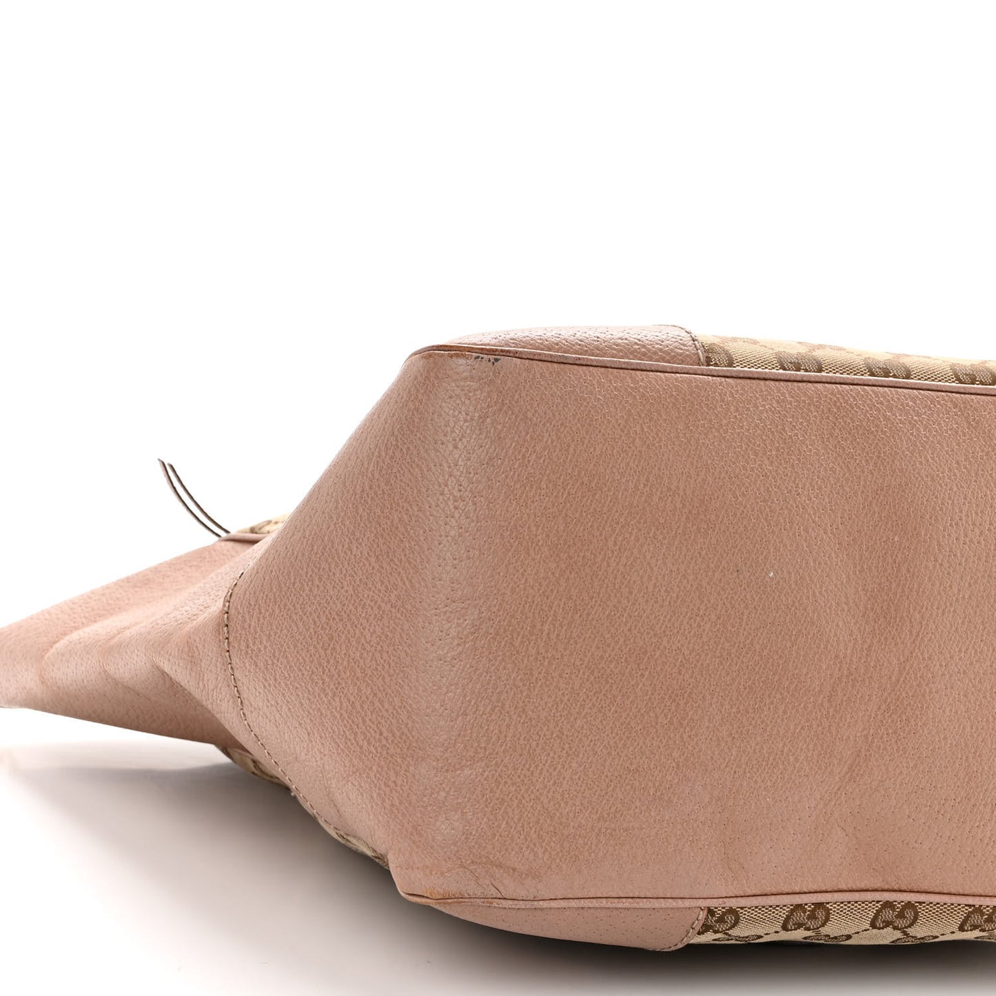 Monogram Medium Bree Zippered Tote Beige Dark Cipria