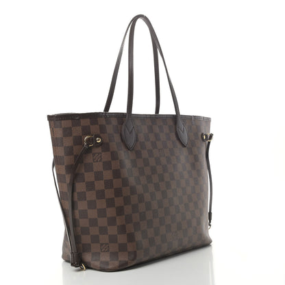 Louis Vuitton Damier Ebene Neverfull MM 2 of 12