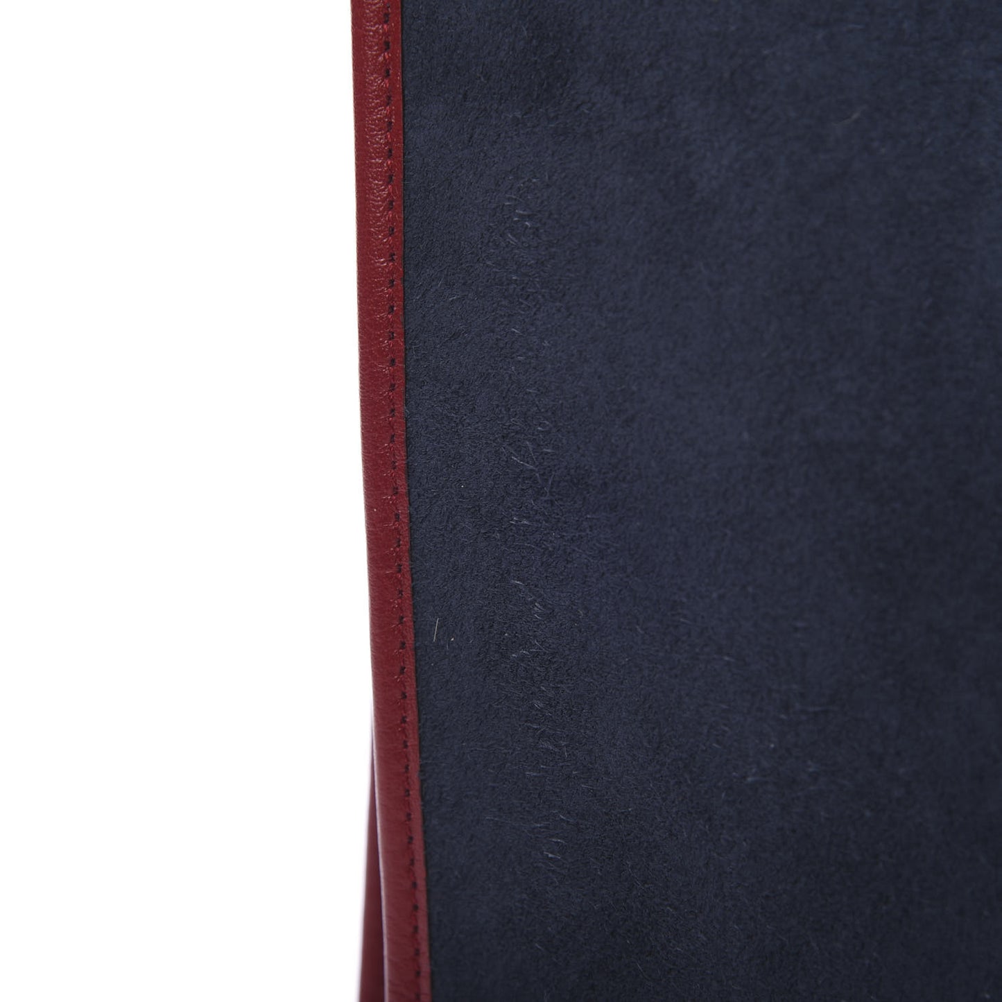 Suede Calfskin Large Rajah Chain Tote New Blue Romantic Cherry