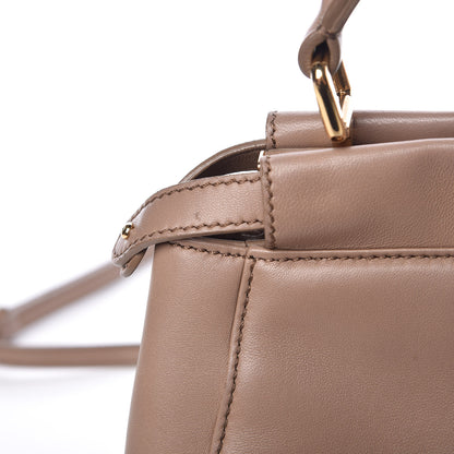 Fendi Nappa Mini Peekaboo Iconic Satchel Ratmusquet 10 of 14
