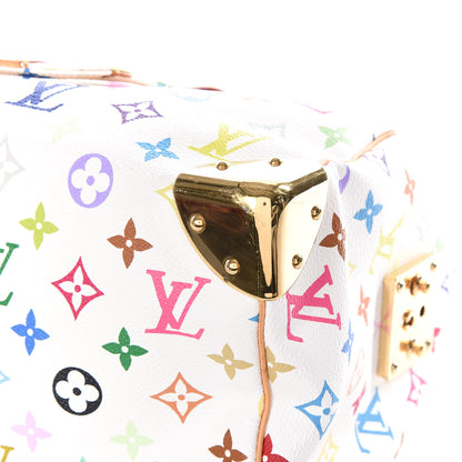 Louis Vuitton Monogram Multicolor Speedy 30 White 6 of 14