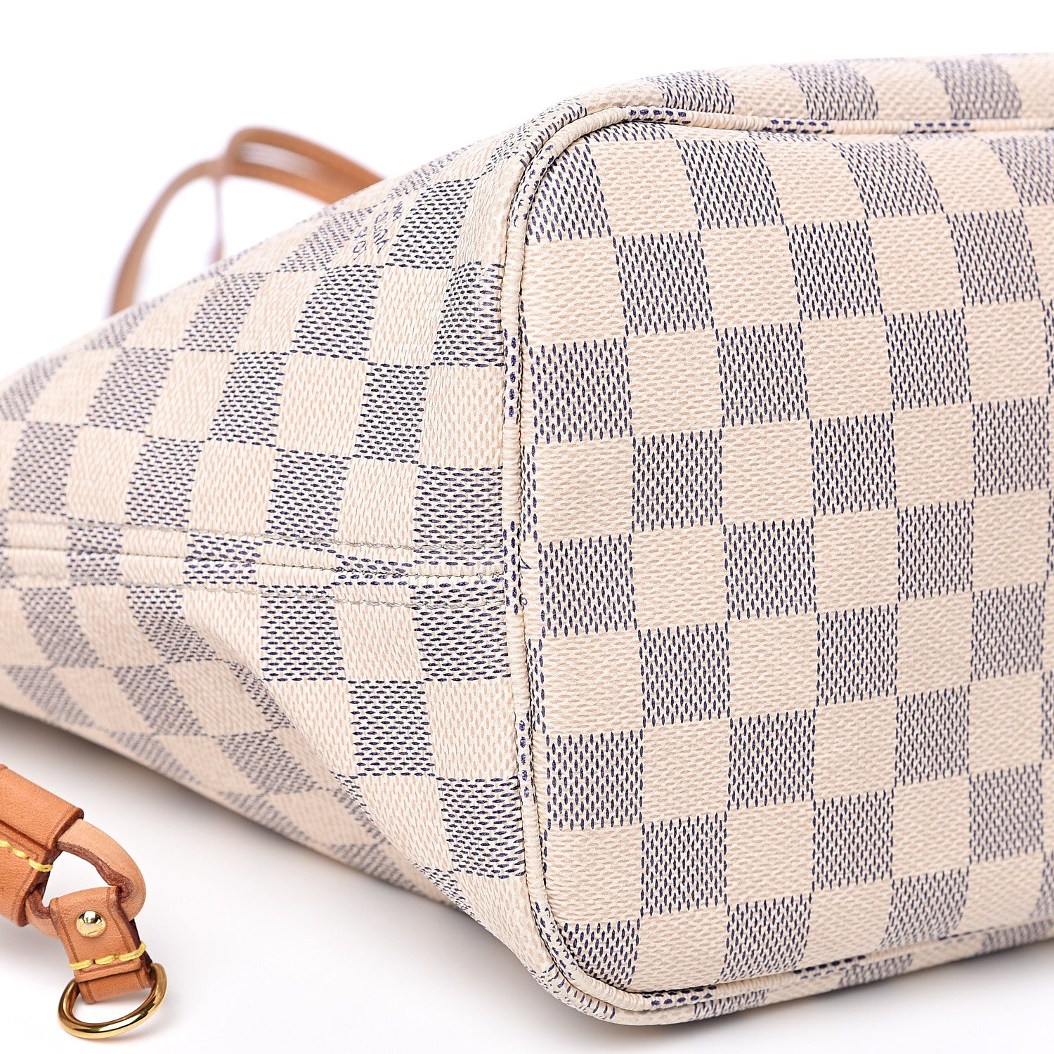 Louis Vuitton Damier Azur Neo Neverfull MM Rose Ballerine 8 of 15