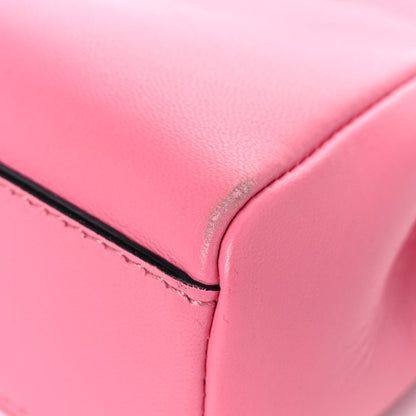 Fendi Shiny Nappa Micro Peekaboo Iconic Satchel Rosa Fluo 11 of 16