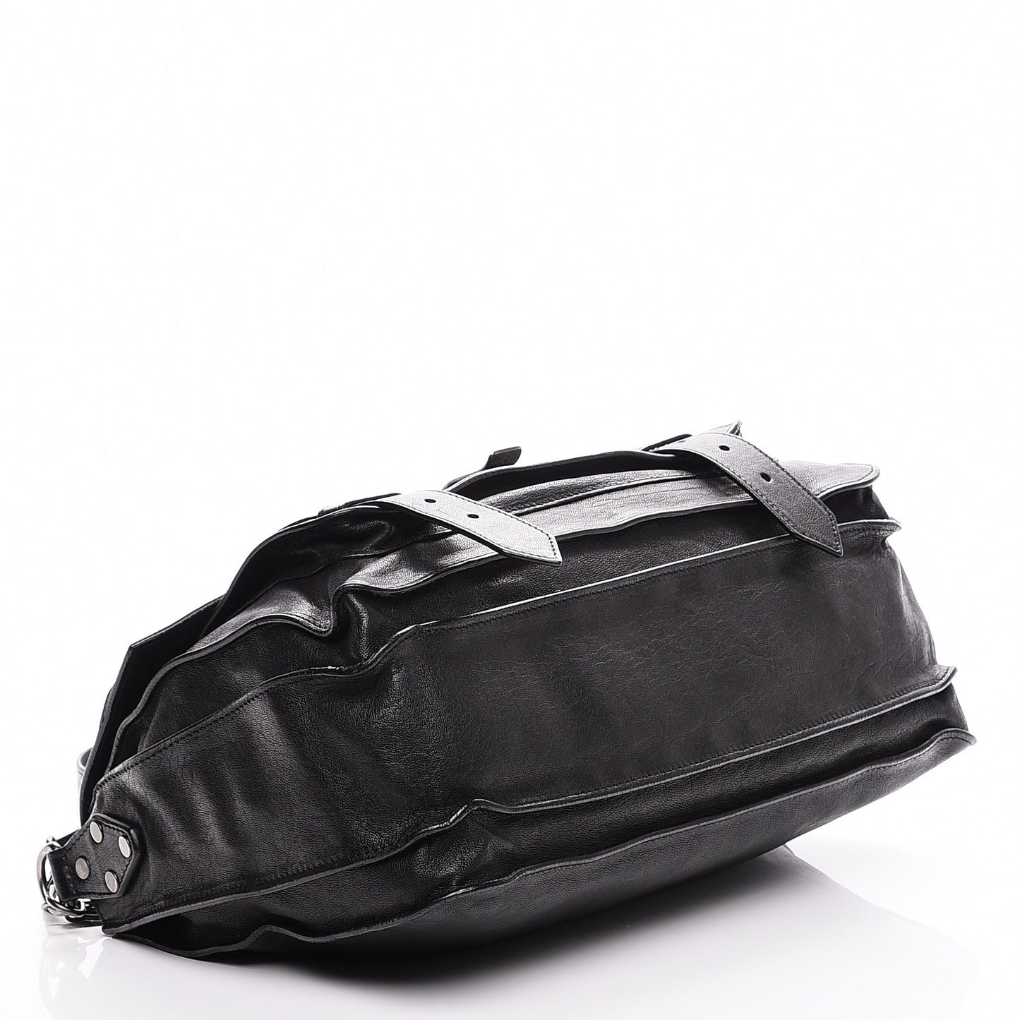 Lambskin Medium PS1 Satchel Black