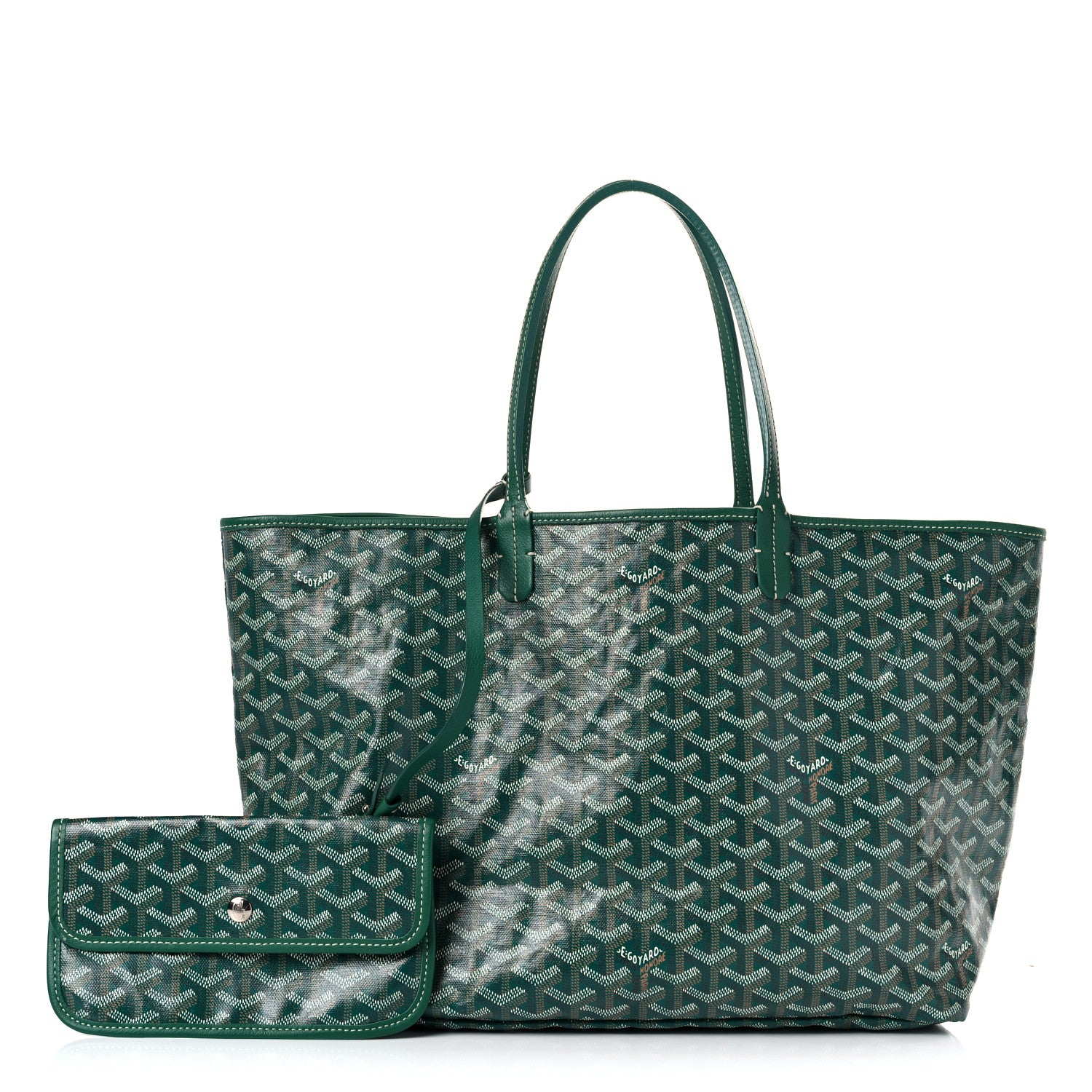 Goyard Goyardine Saint Louis PM Green 1 of 13