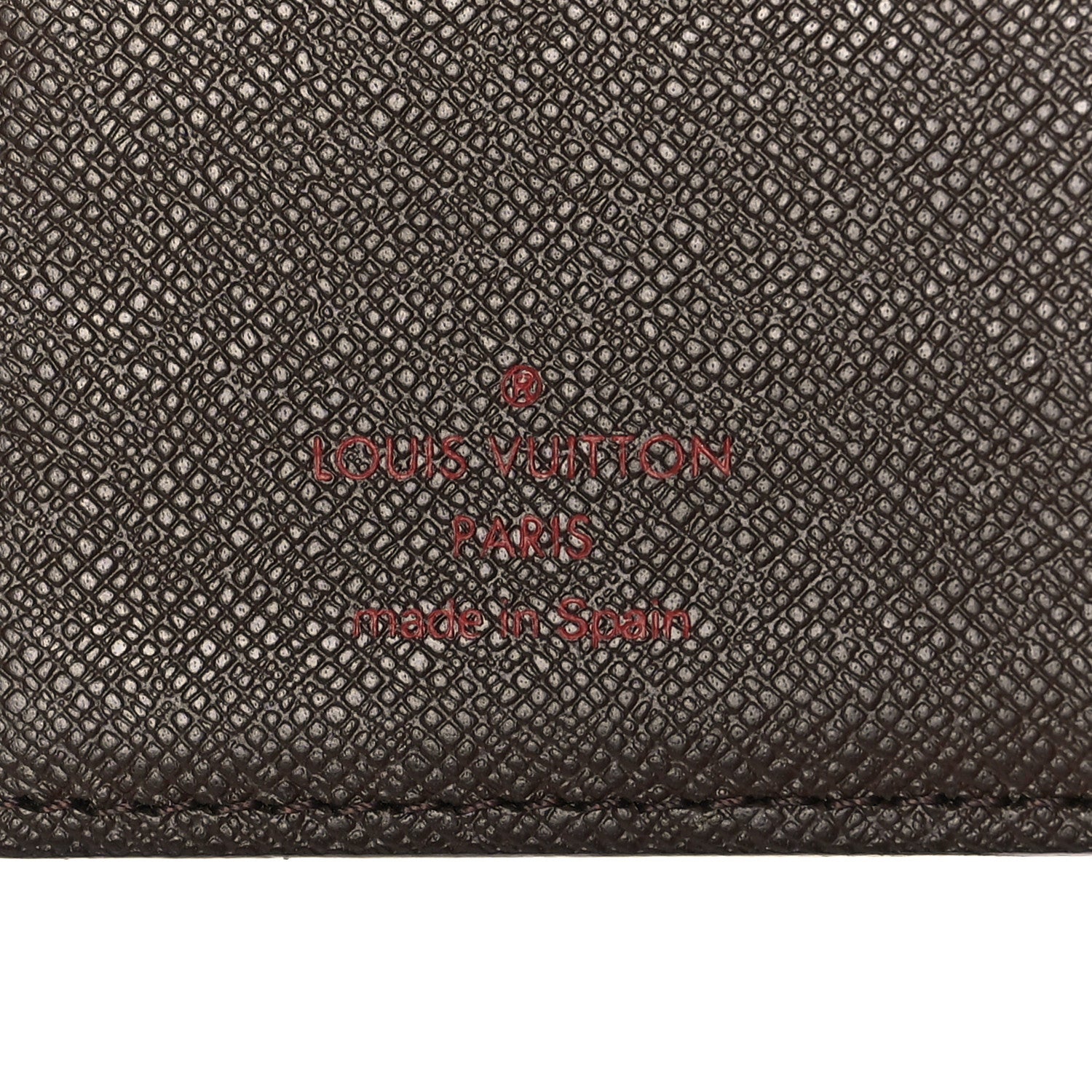 Louis Vuitton Damier Ebene Small Ring Agenda Cover 6 of 8