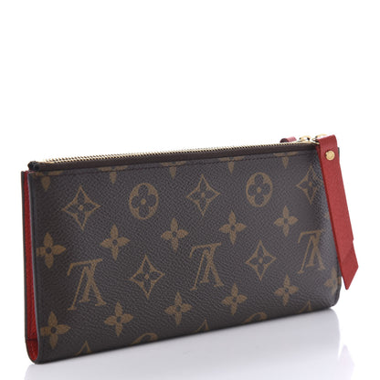 Louis Vuitton Monogram Adele Wallet Coquelicot 3 of 9
