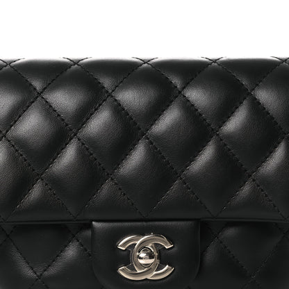 Chanel Calfskin Quilted CC Uniform Flap Belt Bag Black 17 of 27
