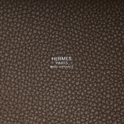 Hermes Taurillon Clemence Picotin Lock 18 PM Etoupe 6 of 10