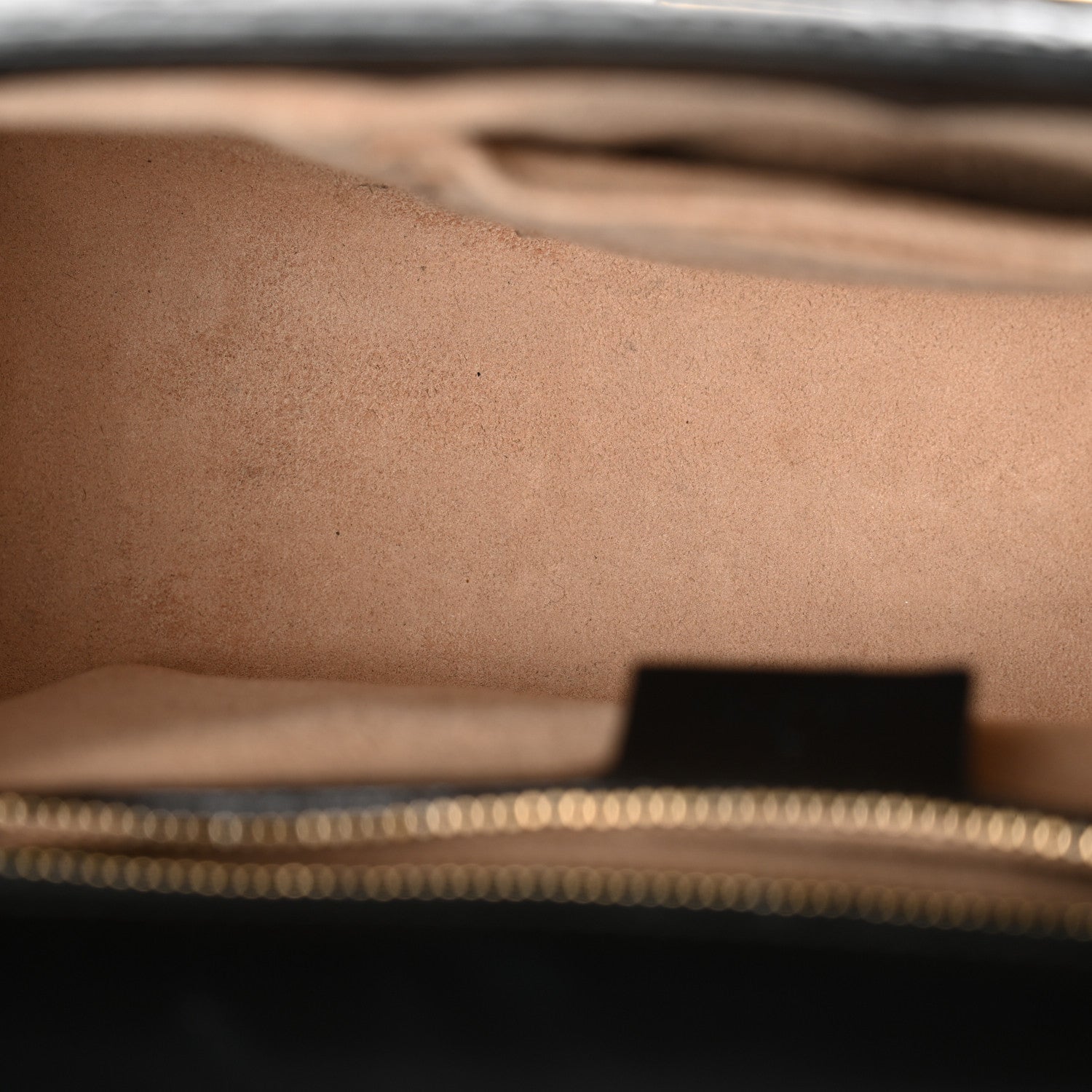 Gucci Guccissima Medium Padlock Shoulder Bag Black 11 of 14
