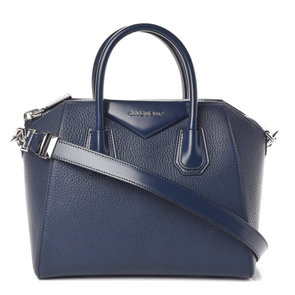 Givenchy Grained Calfskin Small Antigona Night Blue 1 of 10