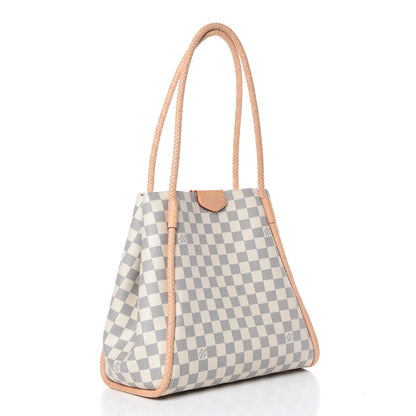 Louis Vuitton Damier Azur Propriano Rose Ballerine 3 of 11
