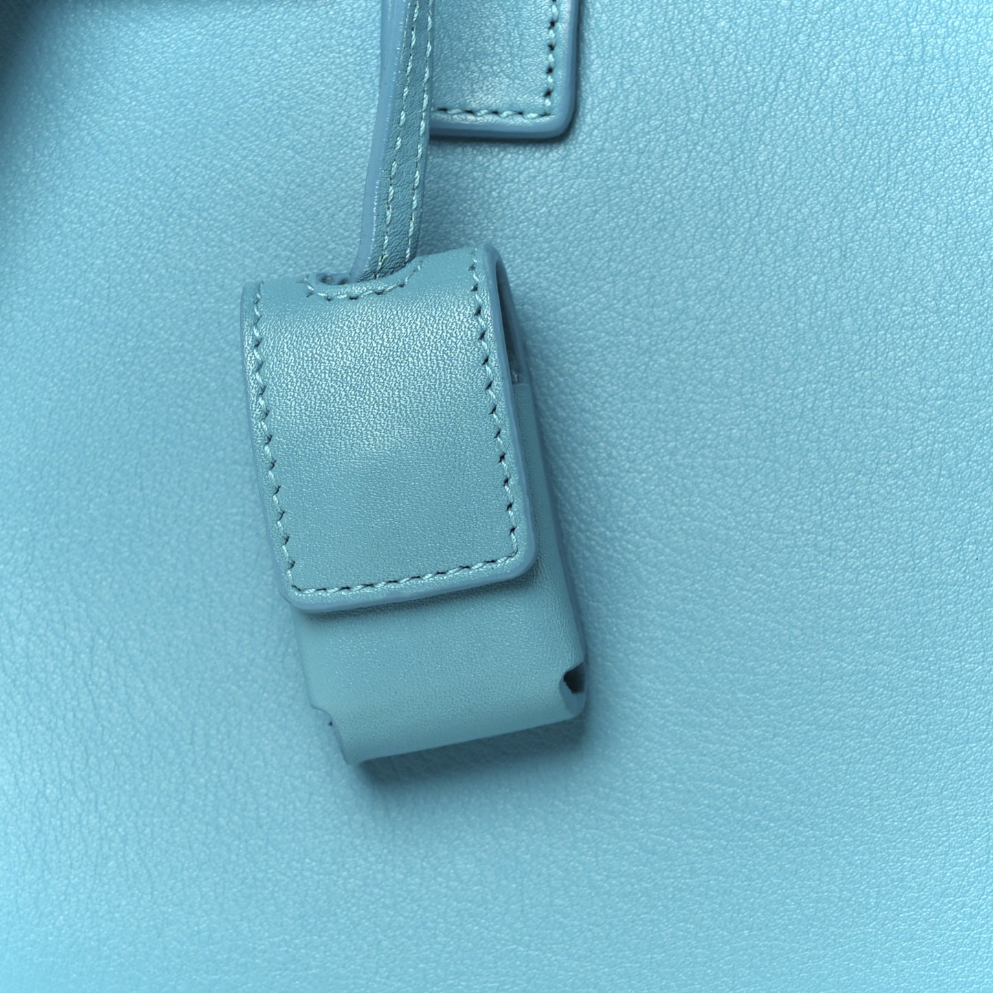 Calfskin Nano Sac De Jour Turquoise