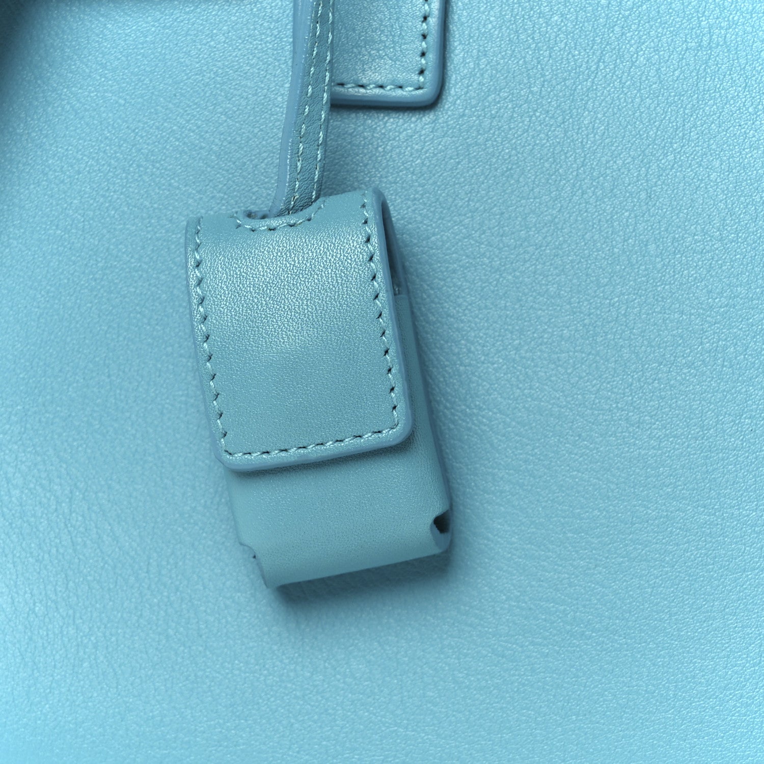Saint Laurent Calfskin Nano Sac De Jour Turquoise 10 of 12