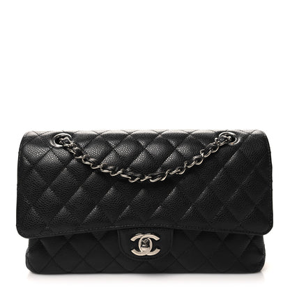 Chanel Caviar Quilted Medium Double Flap Black 1 of 10